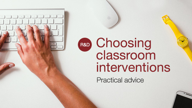 choosing classroom interventions