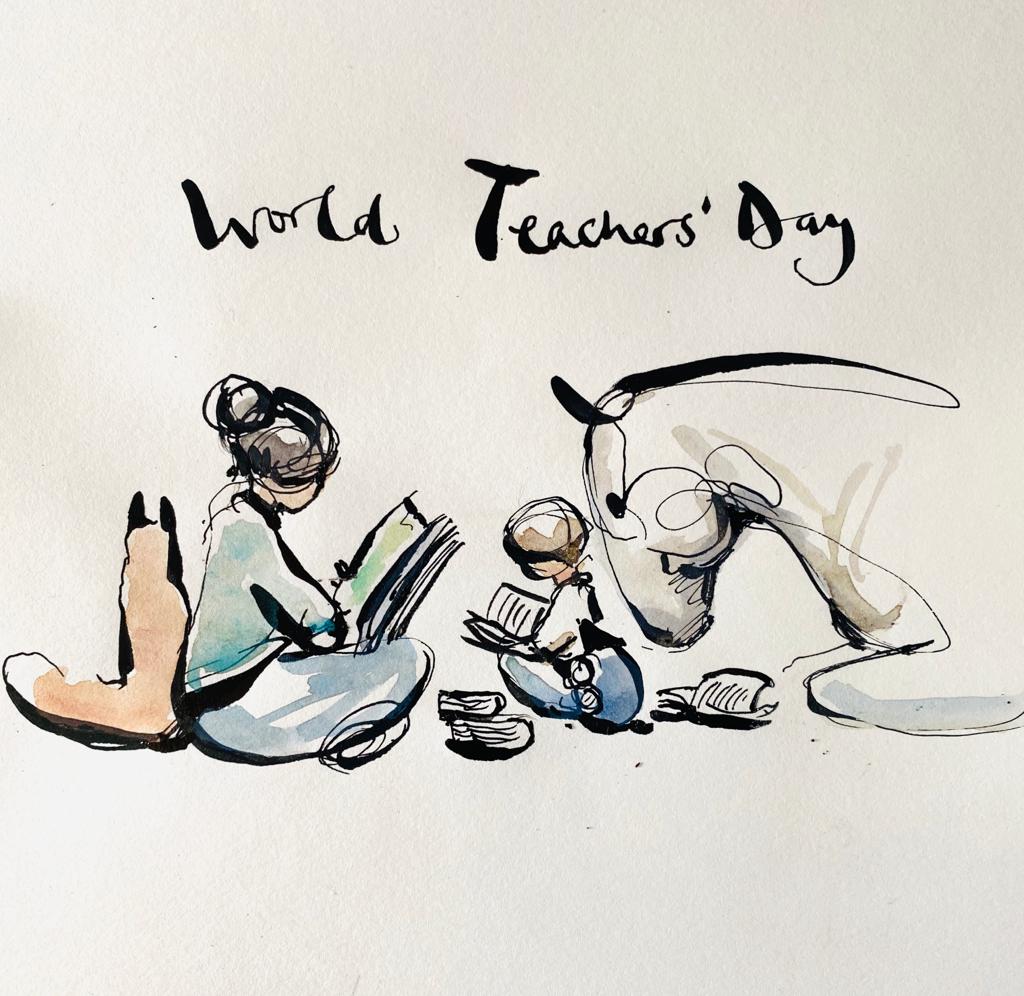 World Teachers' Day design 