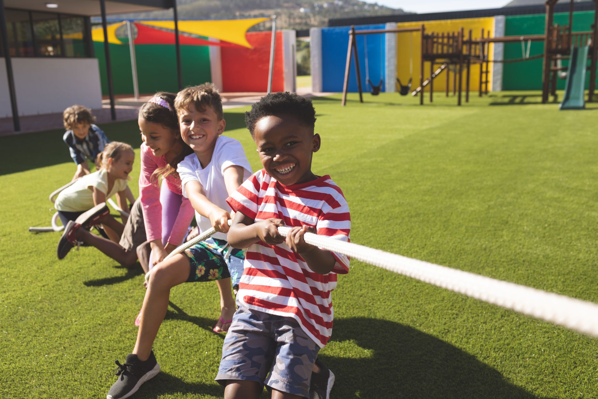 Children playing