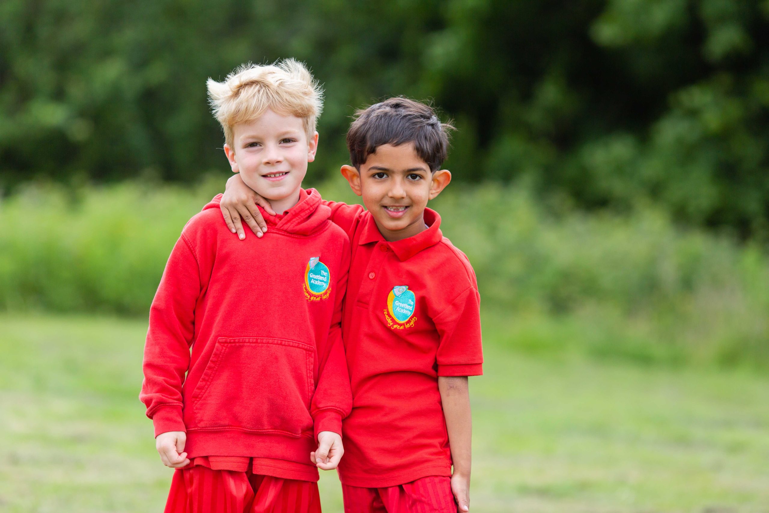 Students at the school