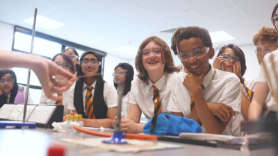 Students at Manchester Enterprise Academy