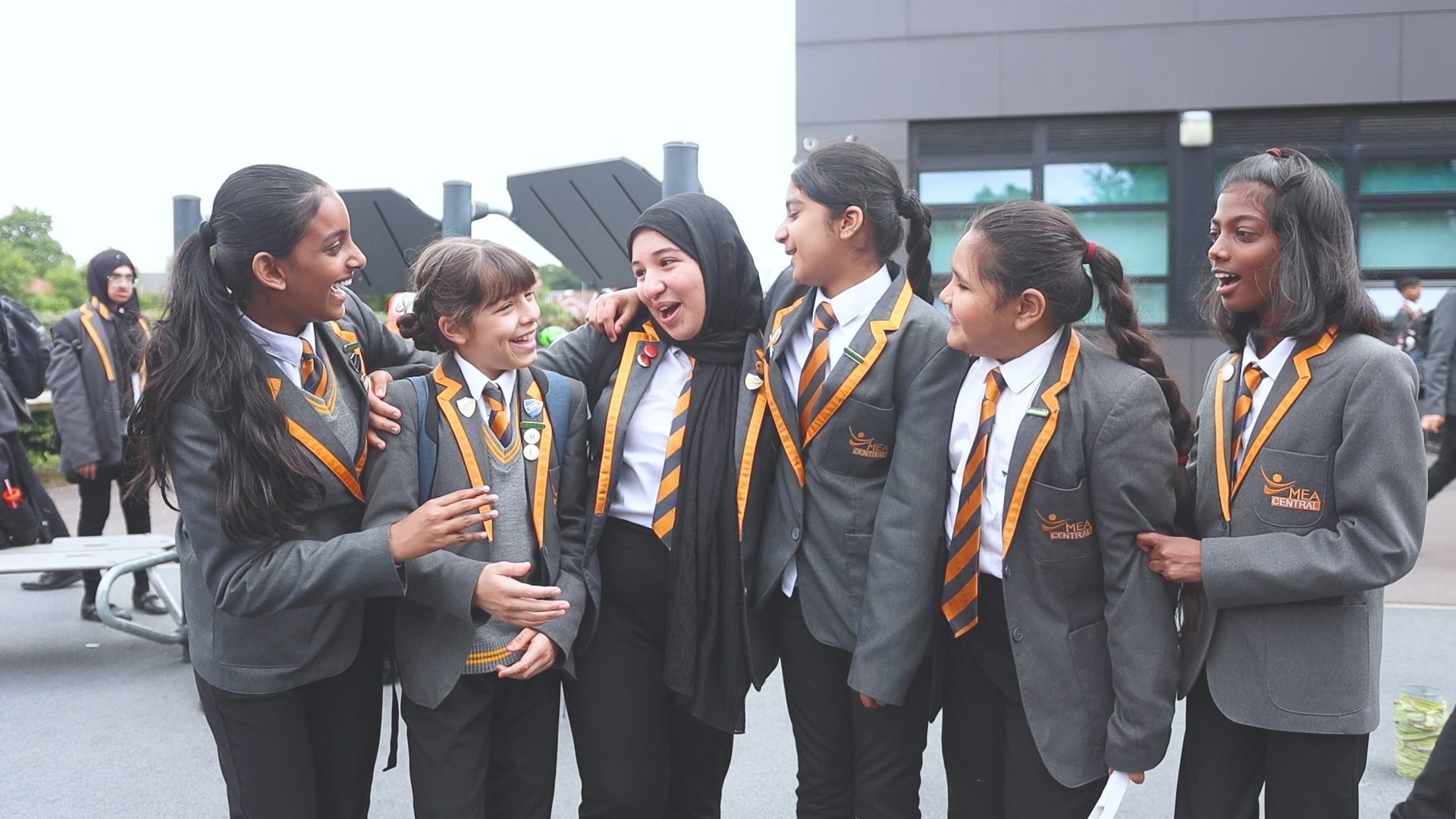 Students at Manchester Enterprise Academy