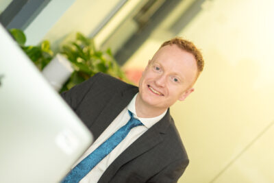 Ross Colley, Head of School at Winyates Primary School, smiling